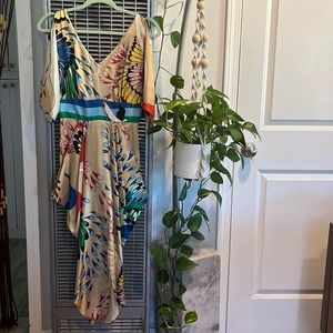 Tibi RARE silk floral dress